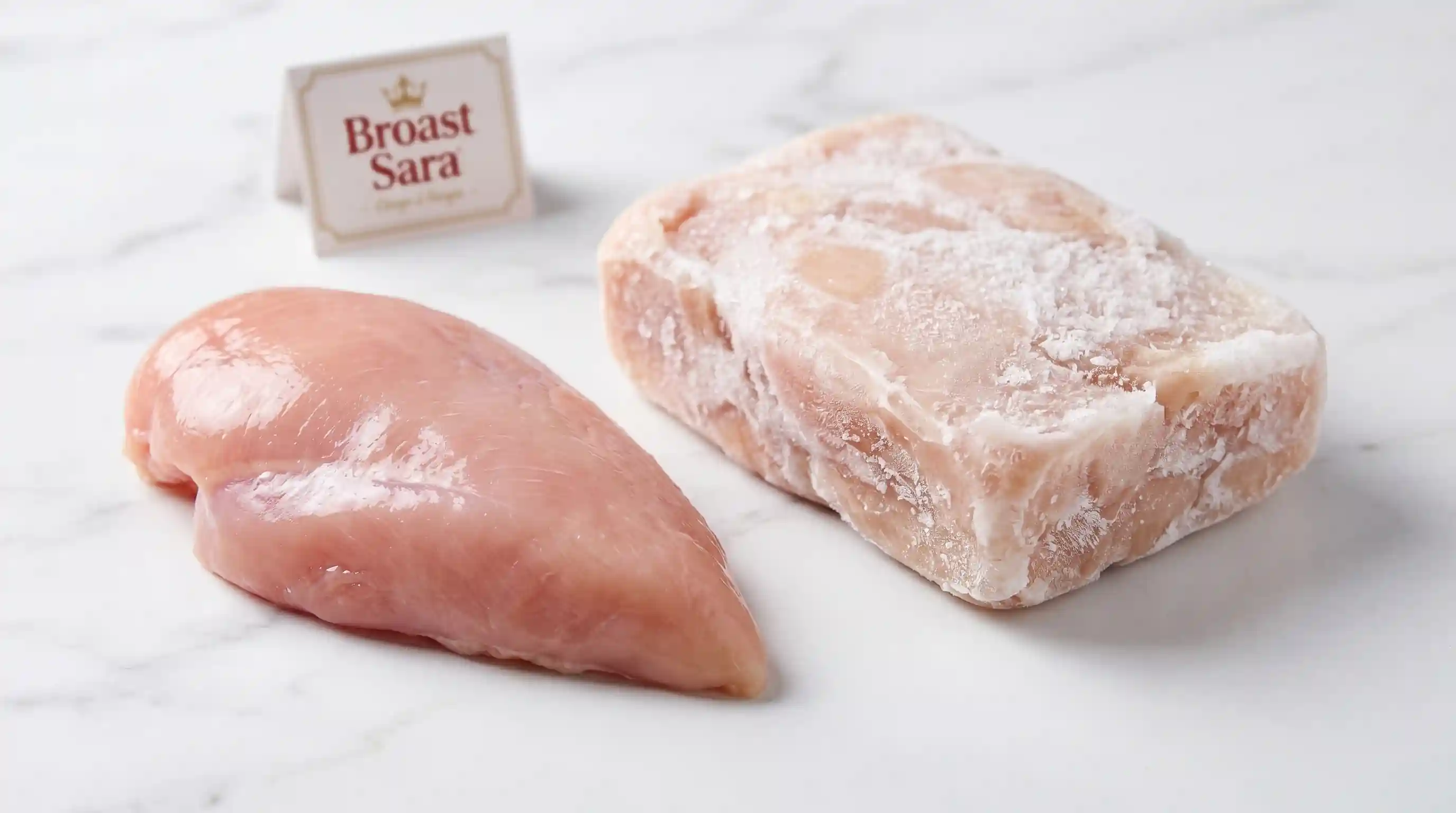 Fresh never-frozen Saudi chicken pressure-fried at Broast Sara Madinah kitchen.
